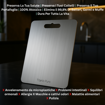 Puur Titanium - Titanium Snijplank