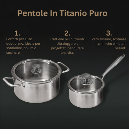 Puur Titanium Pannenset