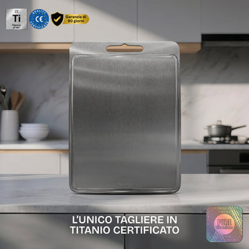 Puur Titanium - Titanium Snijplank V2