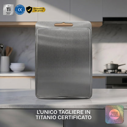 Puur Titanium - Titanium Snijplank V2