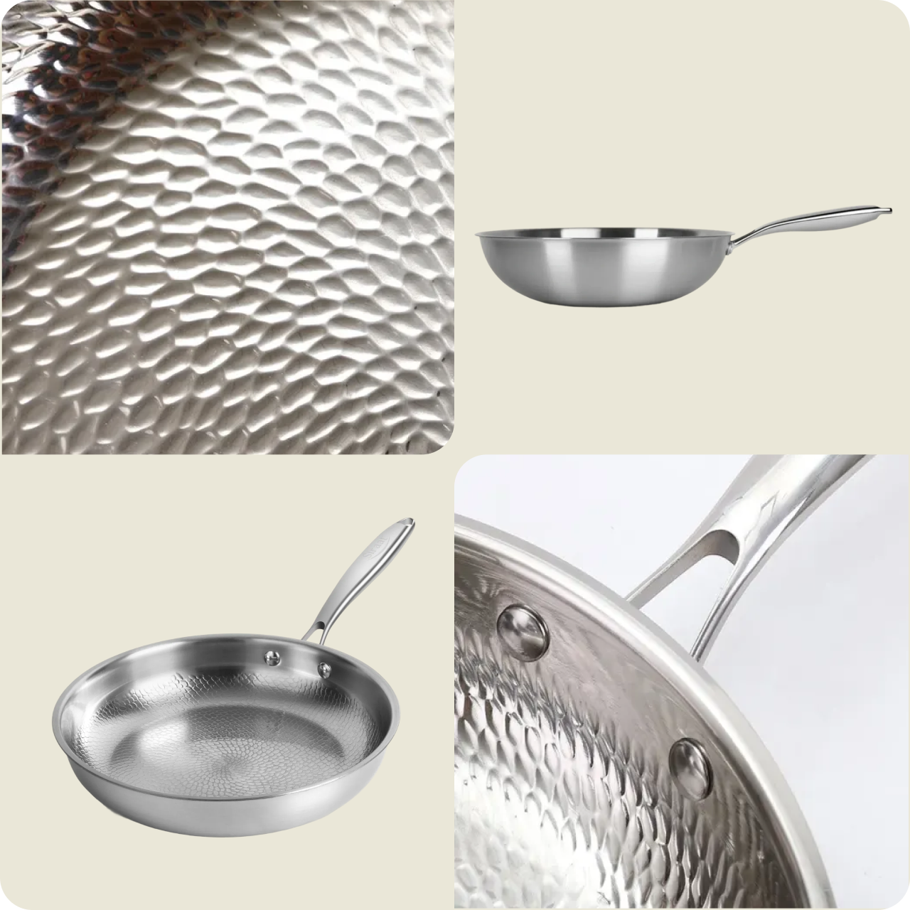 Set Trio de Poêles Essentiel