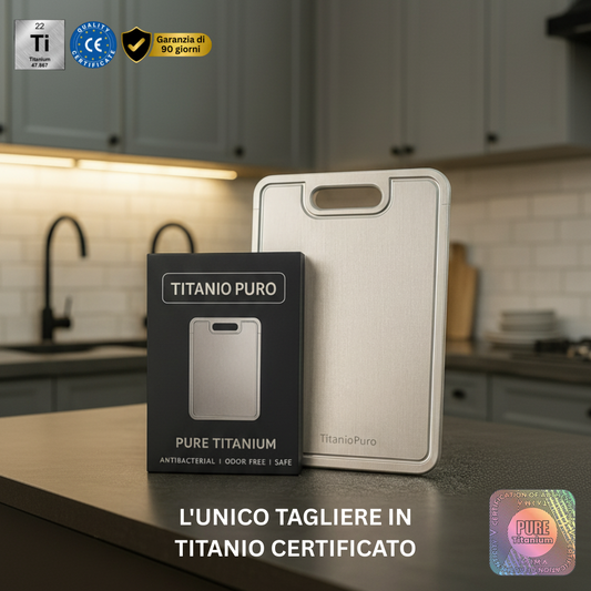 Titanio Puro - Planche à Découper en Titane V2