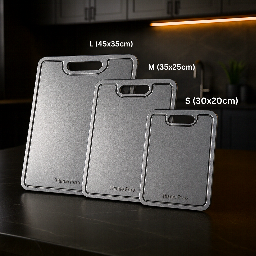Puur Titanium - Titanium Snijplank V2