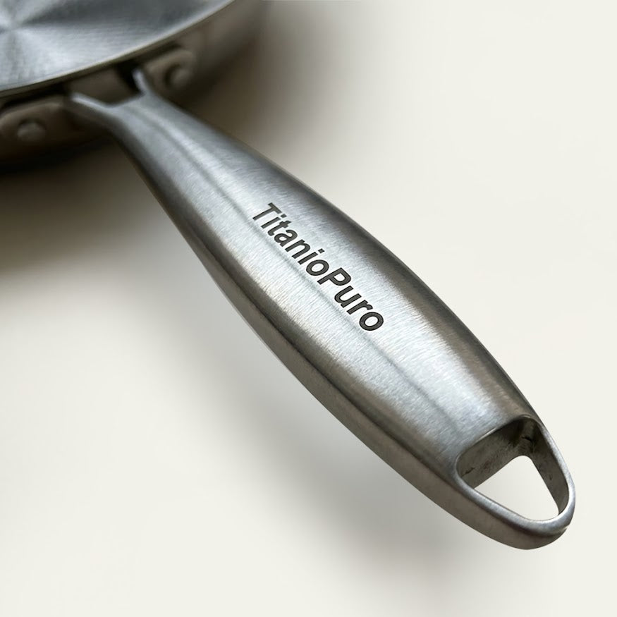 Puur Titanium — Klassieke Koekenpan