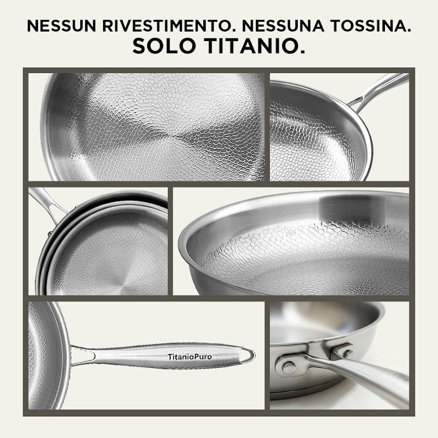 Puur Titanium — Klassieke Koekenpan