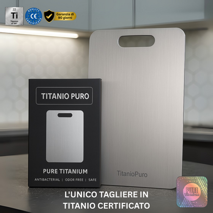 Puur Titanium - Titanium Snijplank